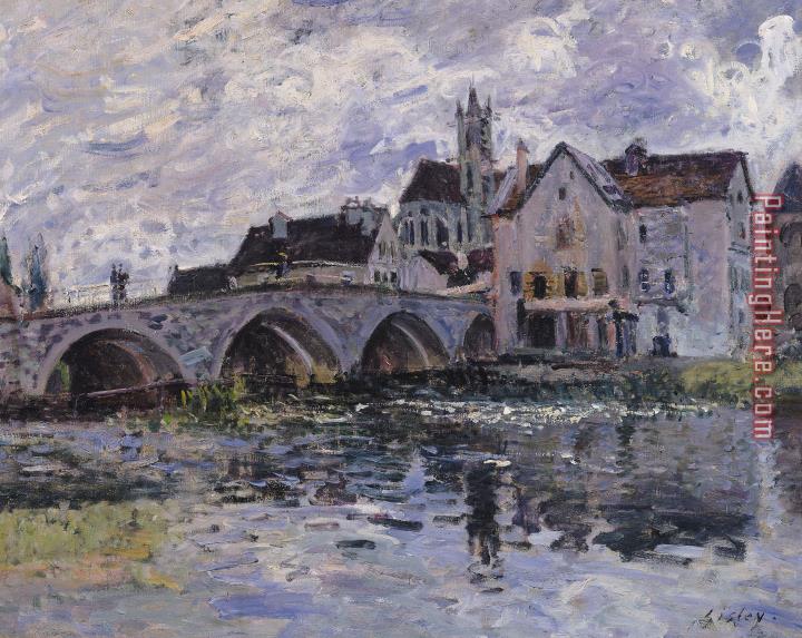 Claude Monet The Bridge of Moret sur Loing